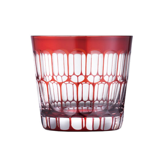 Hirota Glass FC-07 Lid Choko, Edo Kiriko