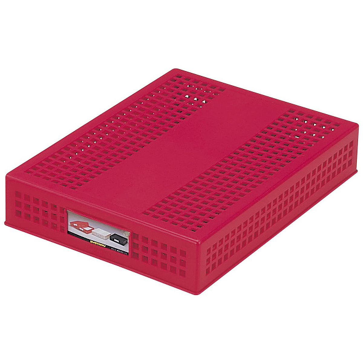 Sekisei STX-70 Sistray with Lid A4 Red