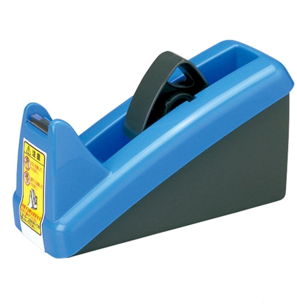 Nichiban TC-C2 Tape Cutter, for Both Small and Large Rolls, Blue