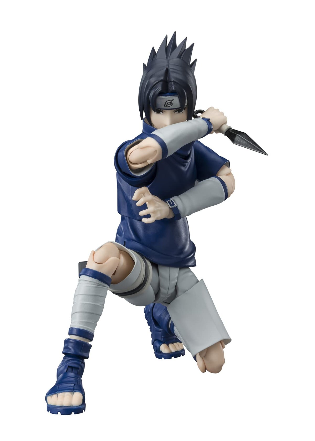 TAMASHII NATIONS - Naruto Shippuden - Sasuke Uchiha-Ninja Prodigy of The Uchiha Clan Bloodline, Bandai Spirits S.H.Figuarts Action Figure