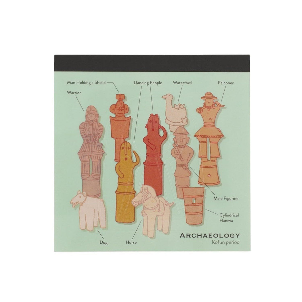 GREENFLASH STUDY HOLIC Memo Pad Square Archaeology/Ancient Septic Era ST-303