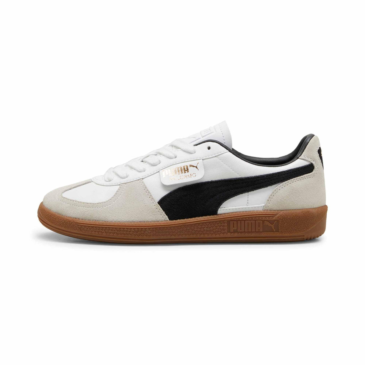 Puma Palermo LTH 396464 Sneakers, 24 Spring Summer Colors Puma White/Vapor Grey/Gum (01), 27.5 cm