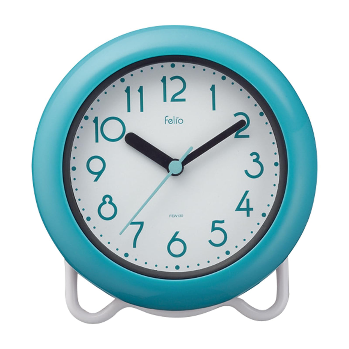 MAG FEW130BU Felio IP52 Bath Clock, Analog, Bubble Coat, Dustproof, Splashproof, Dual Use, Blue