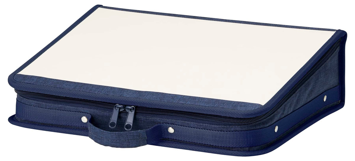 レイメイ藤井 Raymay Fujii RS1064K Study-i Study Table with Storage Space, Navy