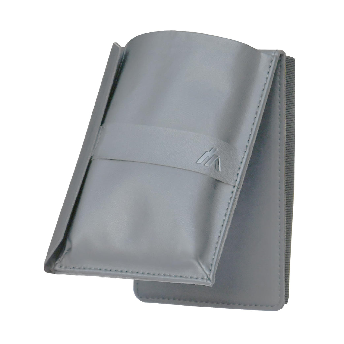 Plusone(プラスワン) PLOM PK-74GR EXPOKKE Expoke Chest Pocket Pen Case Storage, Drop Prevention Shirt, Ink Leakage, Business Card Holder, Retrofit Pen Pocket, Gift, Gray