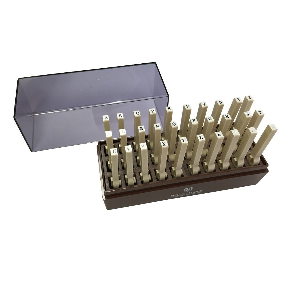 Sanby EN-TE5 Endless Stamp Joint Type English Letter Oil Resistant No. 5 EN-TE5 30