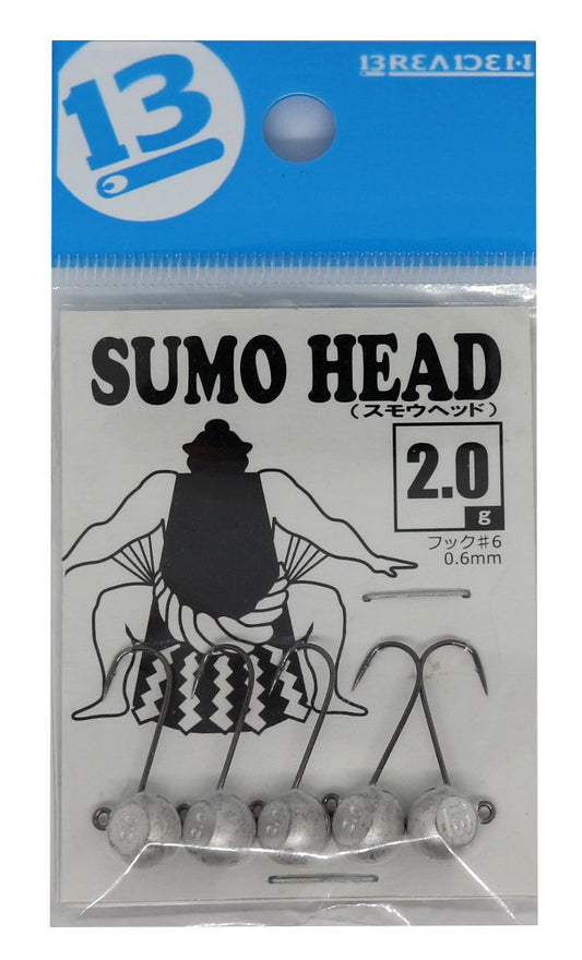 buri-den (Breaden) Jig Head sumouheddo 0.6 mm Hooks (5 Pieces) 2.0 G