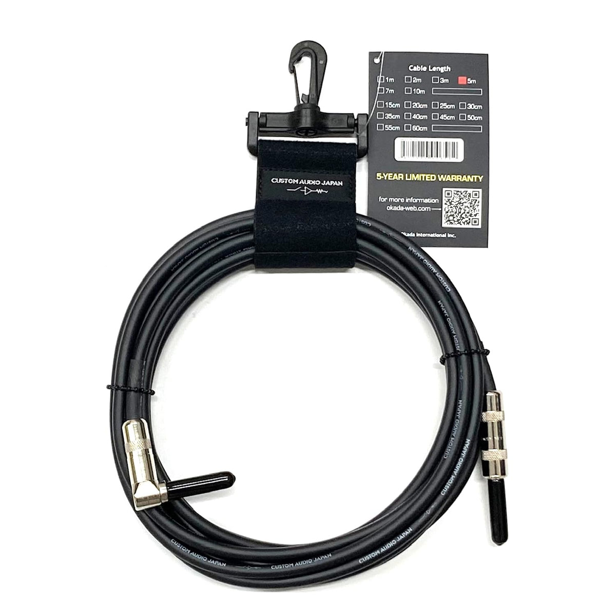 CUSTOM AUDIO JAPAN (CAJ Guitar Cable Legacy Cable I-L 5m 5YW