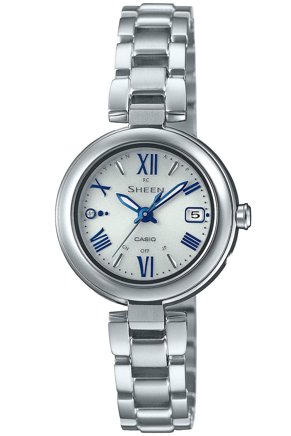 Casio] Watch Scene [Japan Import] Radio Controlled Model Titanium Series SHW-7100TD-7AJF Silver