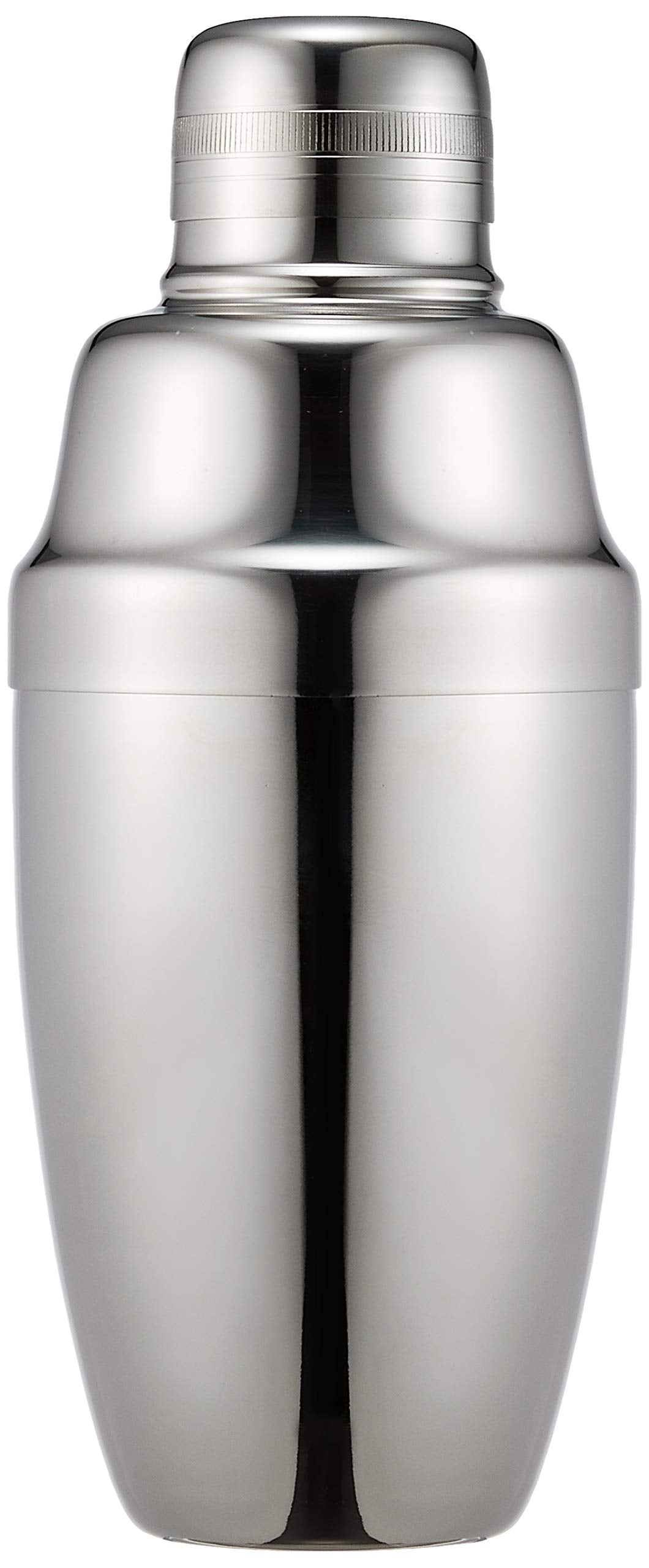 Akagawa Utsukusho AG 18-8 Stainless Steel Cocktail Shaker, 16.9 fl oz (500 cc) 94031
