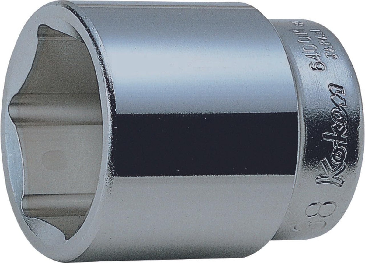 Ko-ken 6400M-37 3/4 Sq. Dr. Socket 37mm 6 point Length 59mm