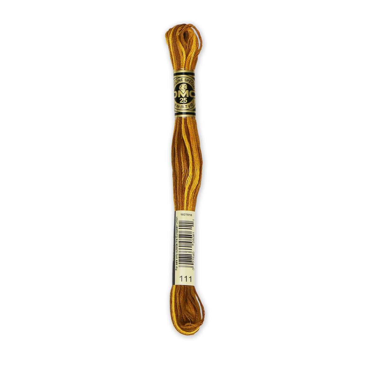 DMC 6-Strand Embroidery Cotton Floss, Variegated Mustard