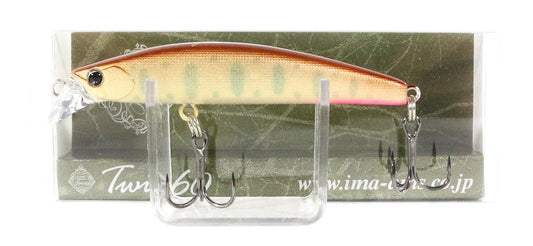 AMS Design (ima) #TW60-005 Minnow Twist Lure, Pearl Yamame Lure, 2.4 inches (60 mm), 0.2 oz (6.5 g)