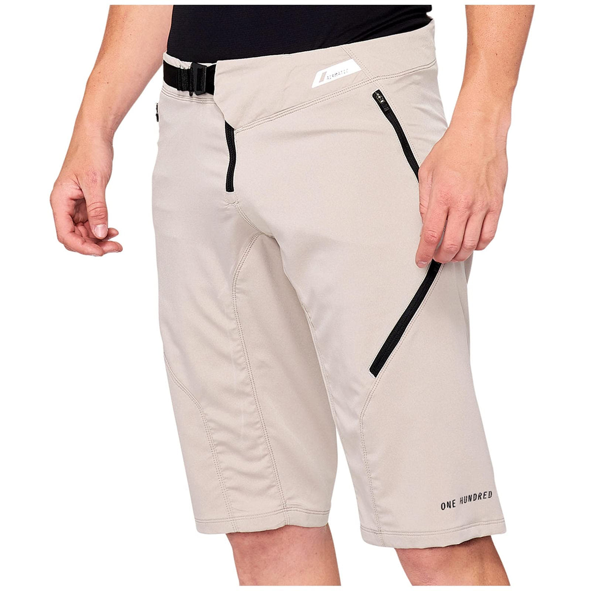 100% Airmatic Short - Men's Warm Grey, 36
