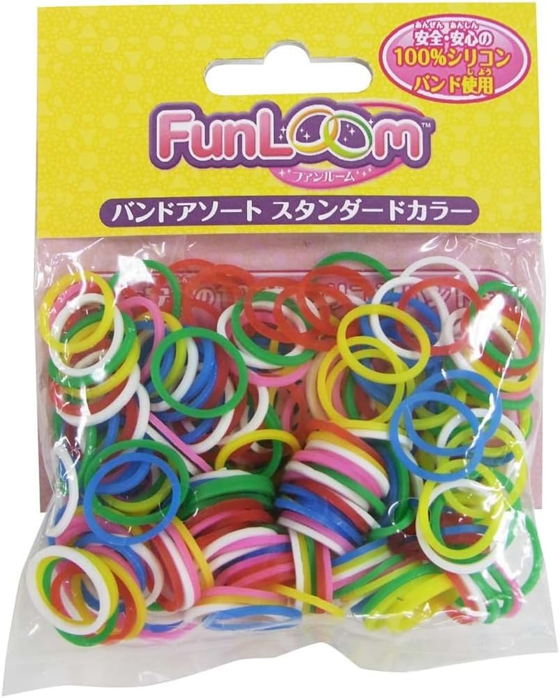 FunLoom Rubber Band Bracelet Variety Band (Standard Color)