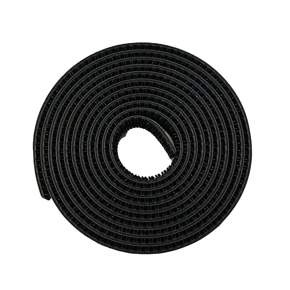 TRIAL PEDAL LOCK TAPE effects board velcro Black