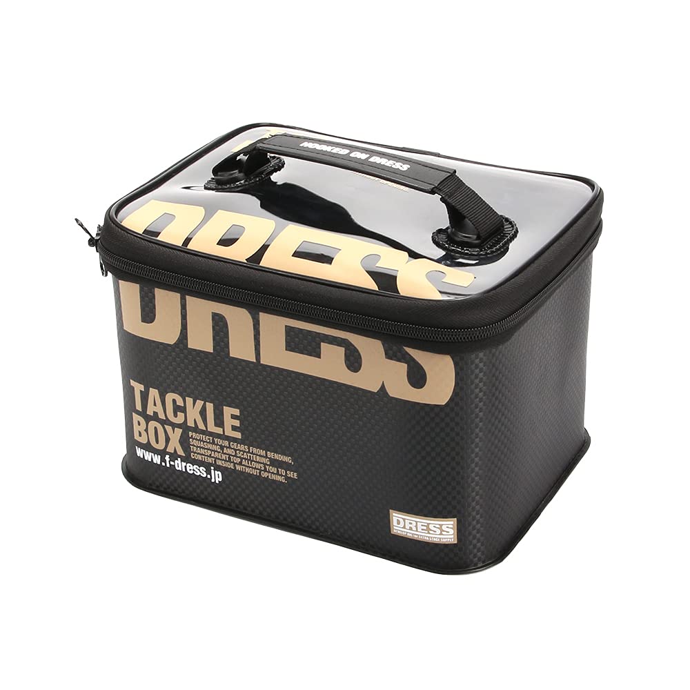 [Amazon.co.jp Limited] 2021 DRESS Tackle Box Multi Beige [M] EVA Multi-Function Fishing Gear Fishing Case Storage Container Bag Tackle Bag Reel Case Worm Lure Box