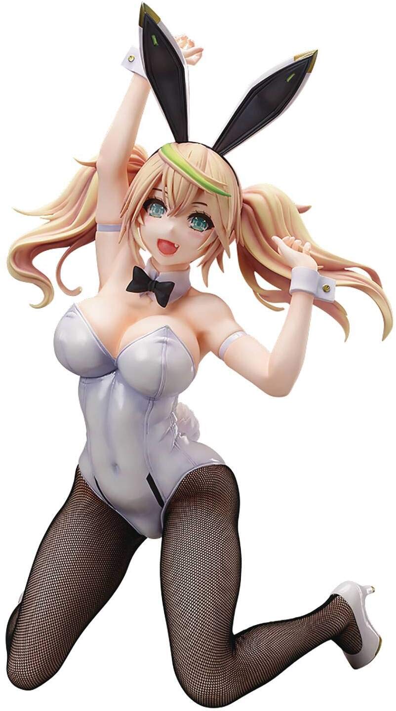 FREEing Phantasy Star Online 2 ES: Gene (Bunny Version) 1:4 Scale PVC Figure, Multicolor