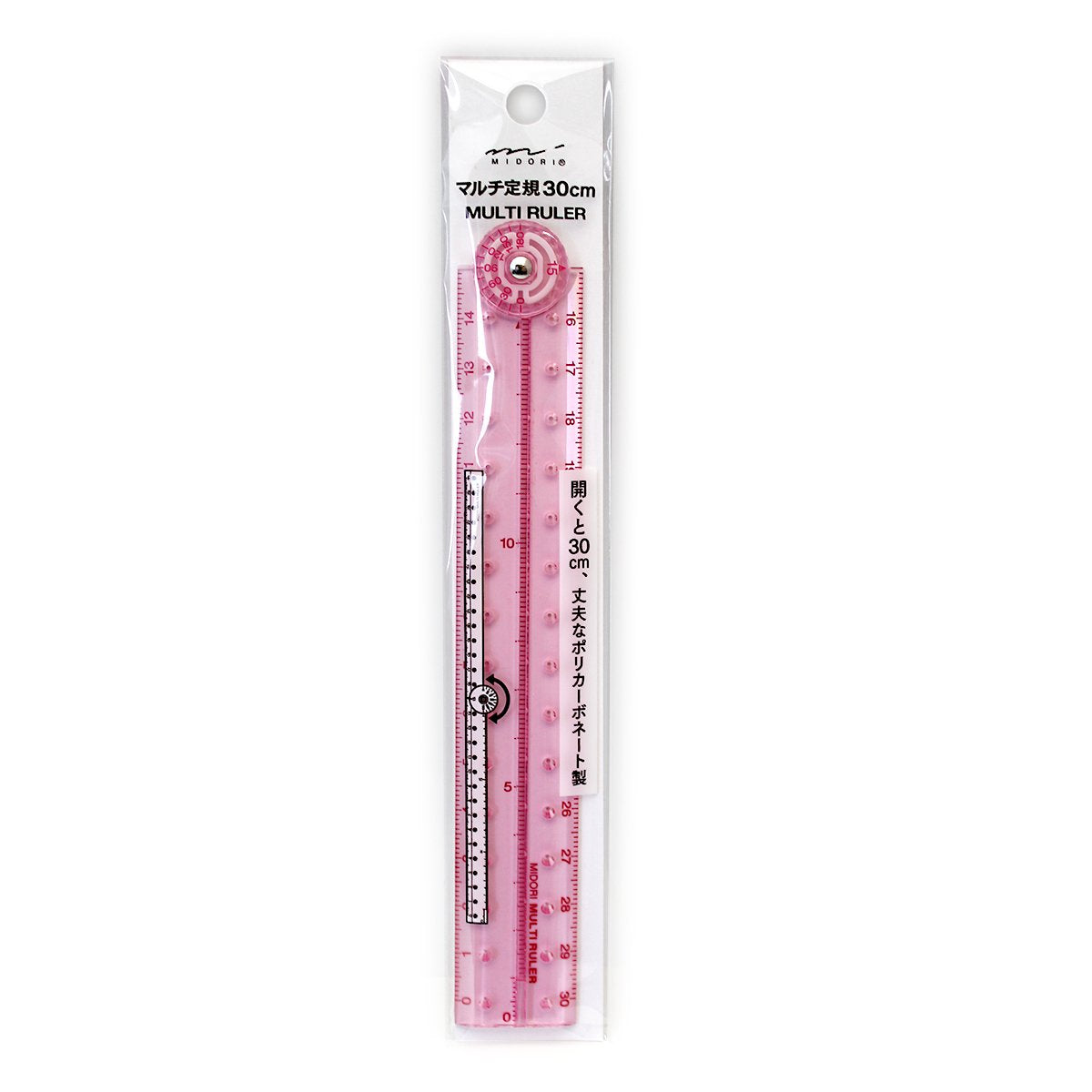 Midori Multi Ruler [30 cm] pink 42267006 00346441