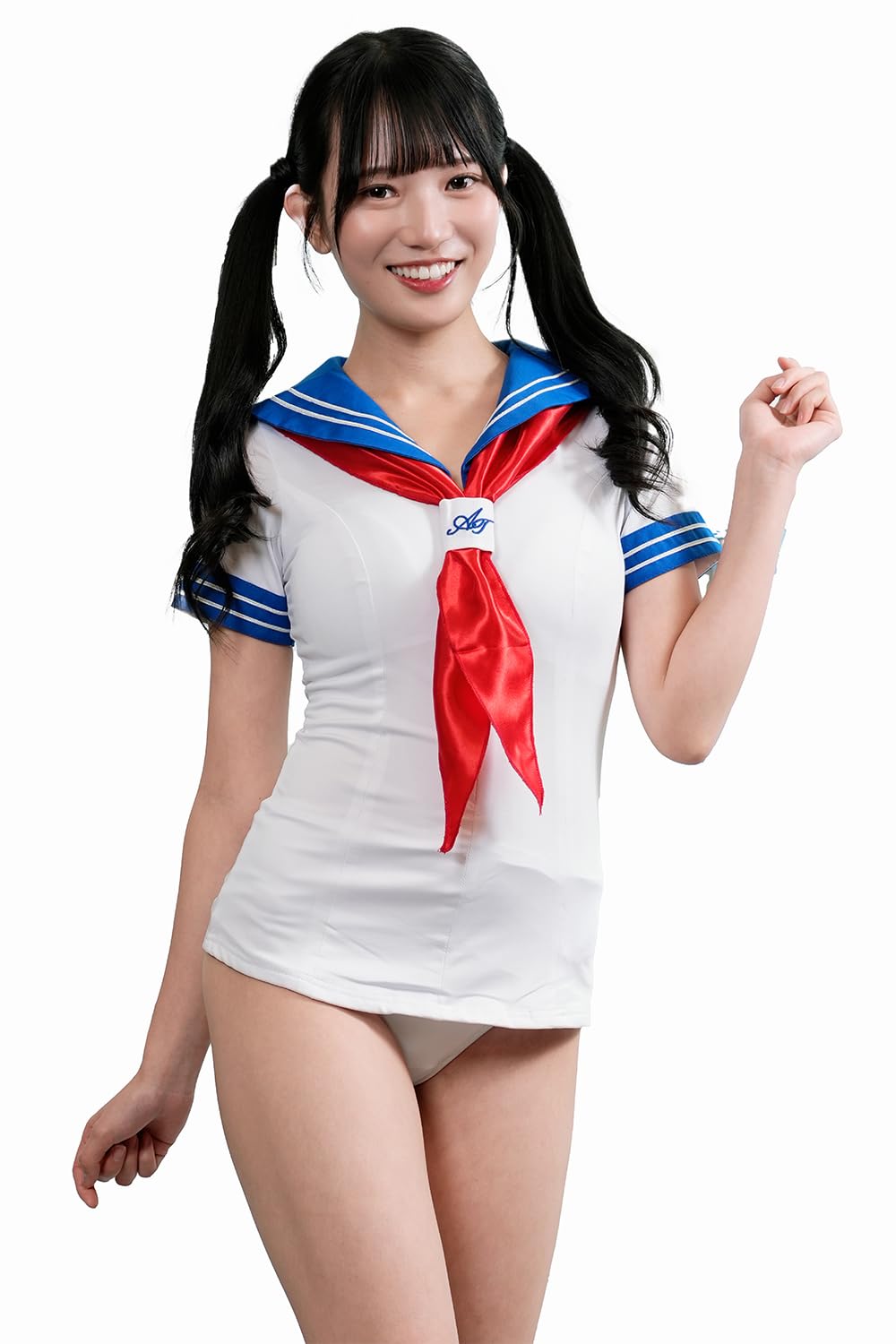 A&T Collection Women's Japanese School Uniform & School Swimsuit One-Size White