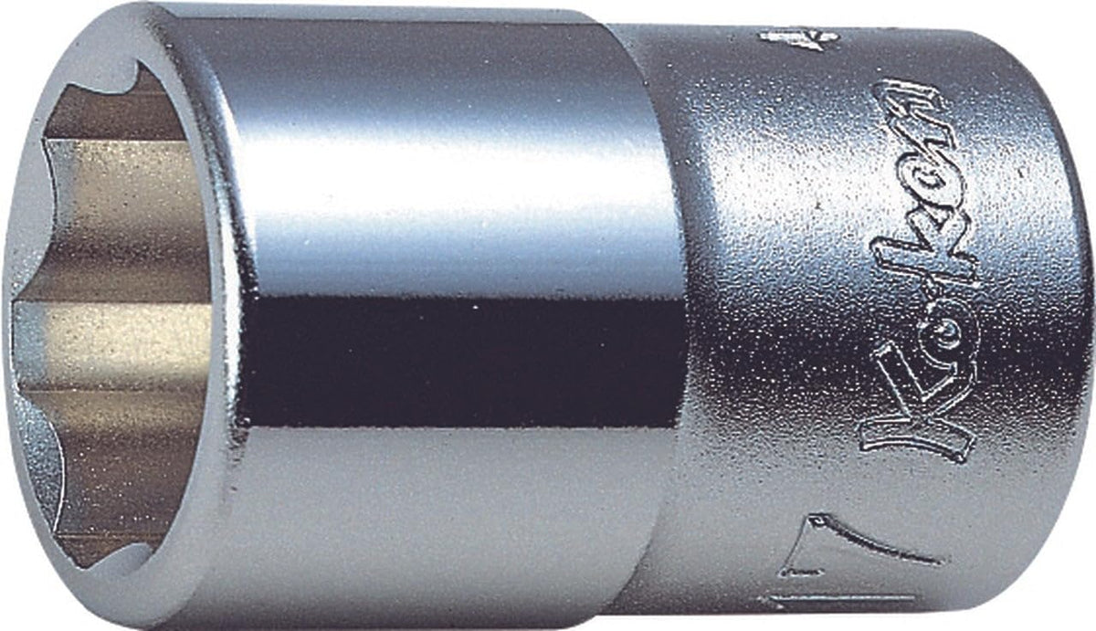 Ko-ken 4410M-21 1/2 Sq. Dr. Socket 21mm Surface Length 38mm
