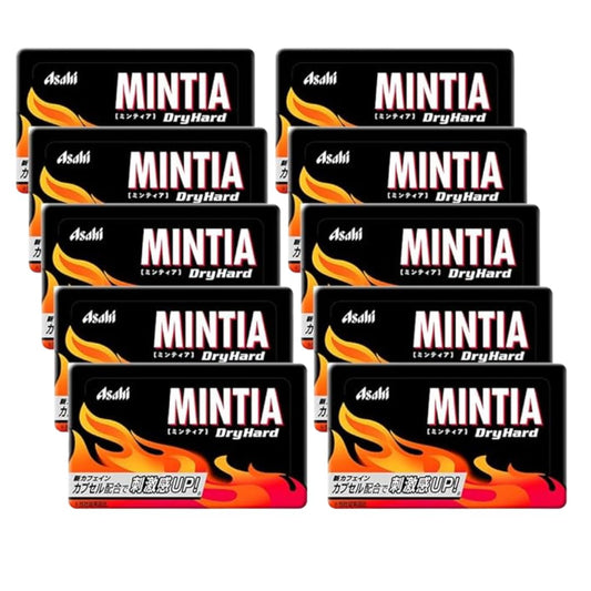 Mintia 7g (0.25oz) x 10 Packets Japanese Mint Tablet/Wild & Cool/Cold Smash/Dry Hard (Dry Hard)