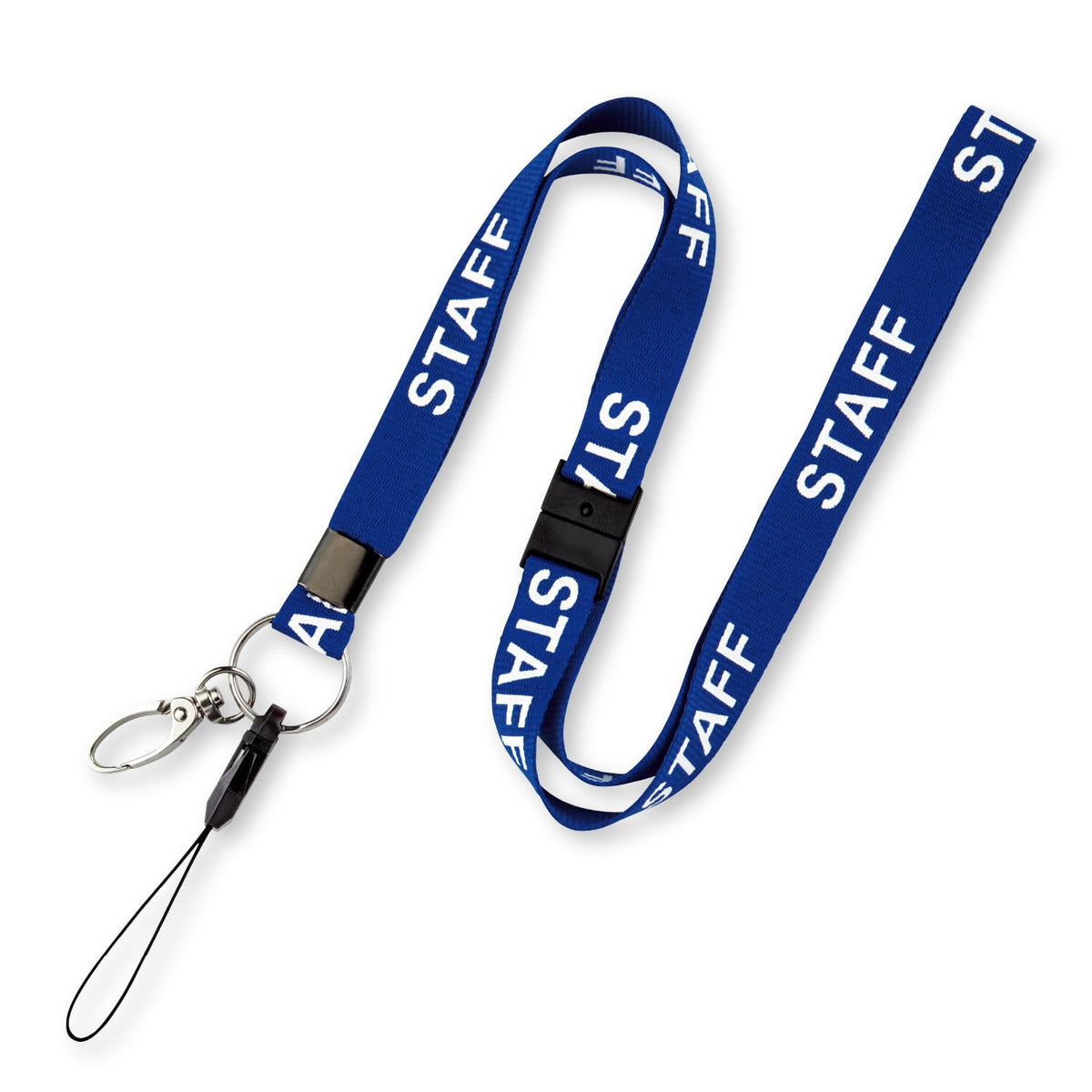 Open Industrial NX-210P-BU Neck Strap for STAFF Name Cards, Blue, 1 Piece