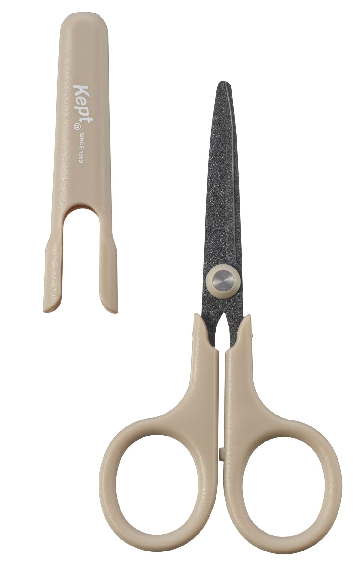 Raymay Fujii KP4SB Kept Fluorine Coated Scissors, Sand Beige