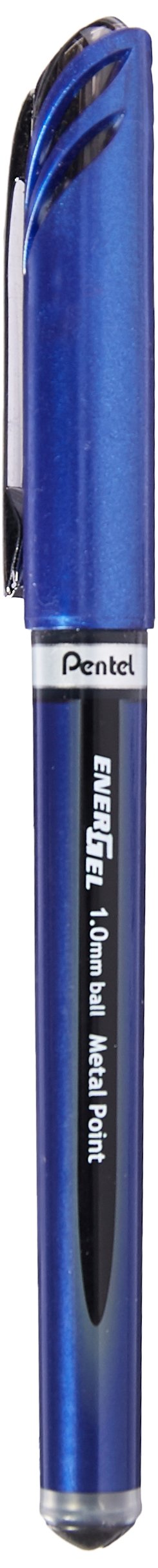Pentel Energel Euro Ballpoint Pen, 1.0mm Triangle Tip, Black Ink (BL30-A)