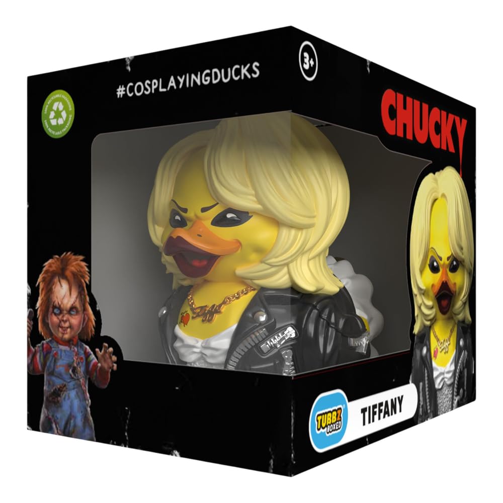 TUBBZ Boxed Edition: Horror - Tiffany Bride of Chucky Cosplaying Rubber Duck Vinyl Figure