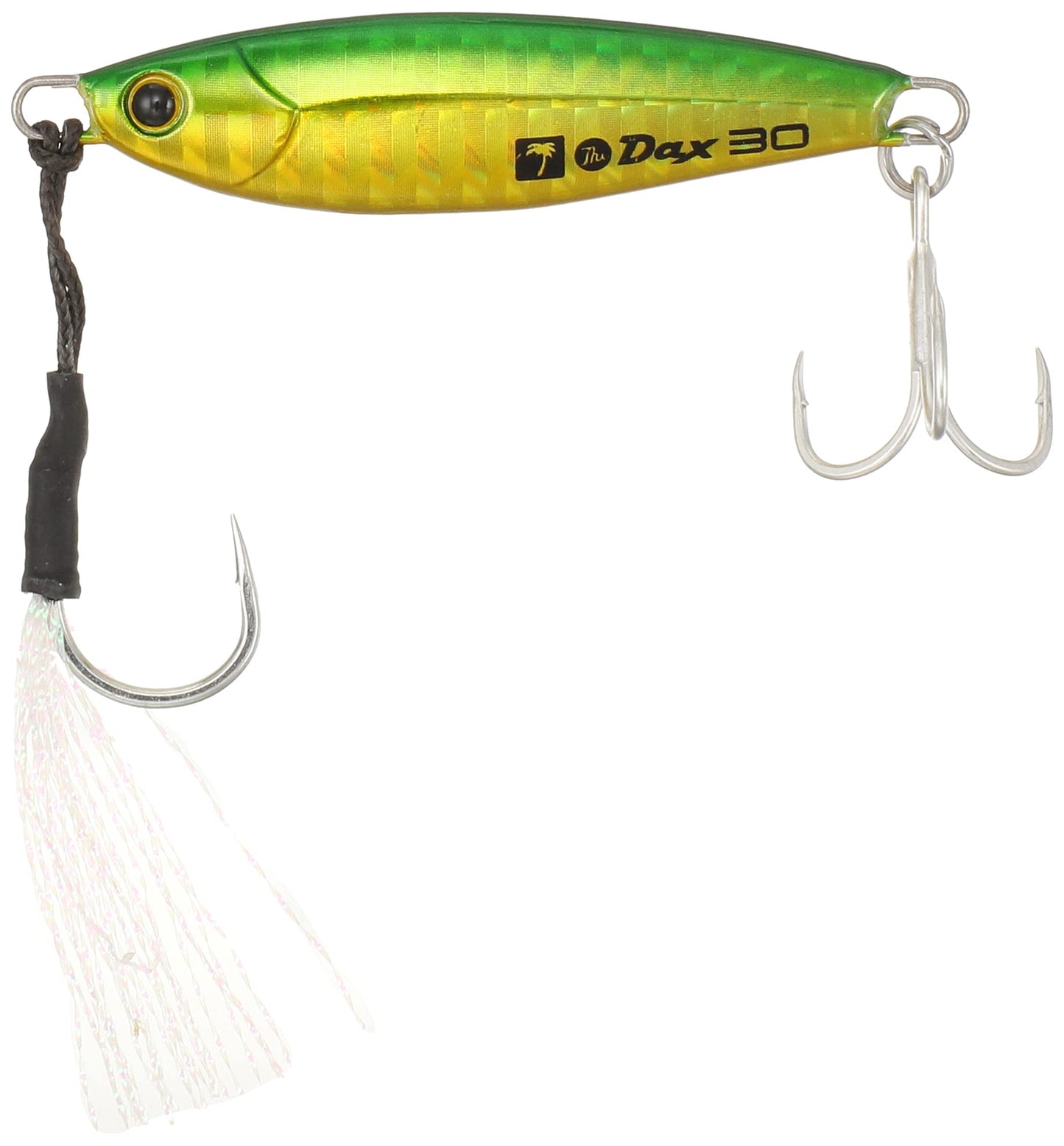 Palms H-510 TDX-30/H-510 Metal Jig, The Dax 30, 2.2 inches (55 mm), 1.1 oz (30 g), Gold Green