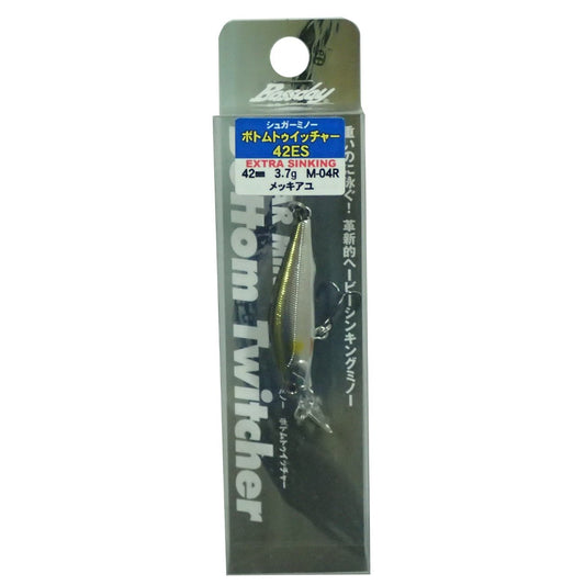 Bassday Sugar Minnow Bottom Twitcher 42ES Sinking Lure 3.7 grams M-04R (0024)