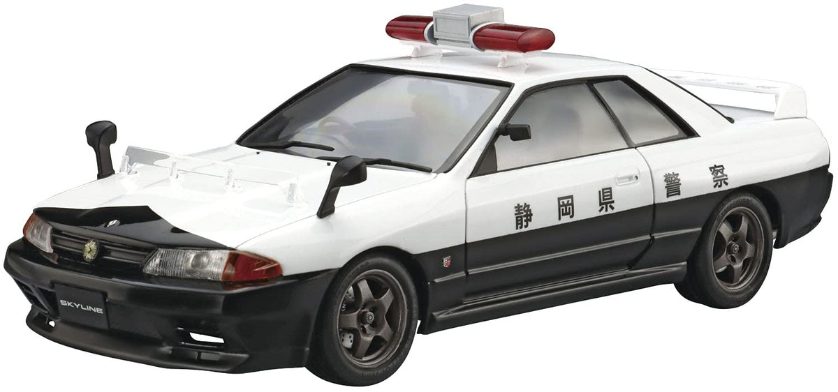Aoshima Bunka Kyozai The Patrol Car Series No.4 BNR32 Skyline GT-R Patrol Car 1991 Plastic Model