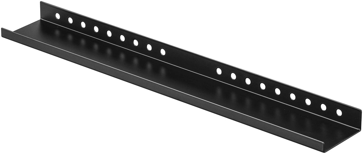 Yamazaki Industries 4889 TV Back Rack, Wide 23.6 inches (60 cm), Black, Approx. W 23.6 x D 3.2 x H 1.2 inches (60 x 8.2 x 3 cm), Smart Router Storage, Cable Storage