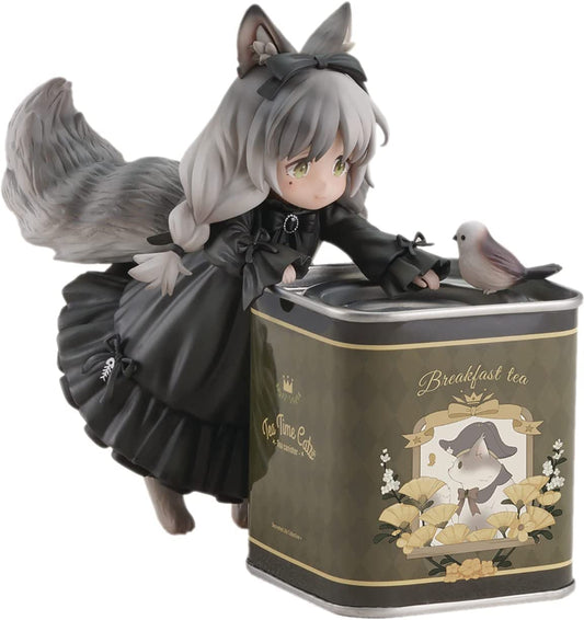 RIBOSE DLC Series "Tea Time Cats" British Shorthair Lee Howe (Reprint) Non-Scale PVC & ABS Painted Complete Figure (Lie Howe (Reprint))