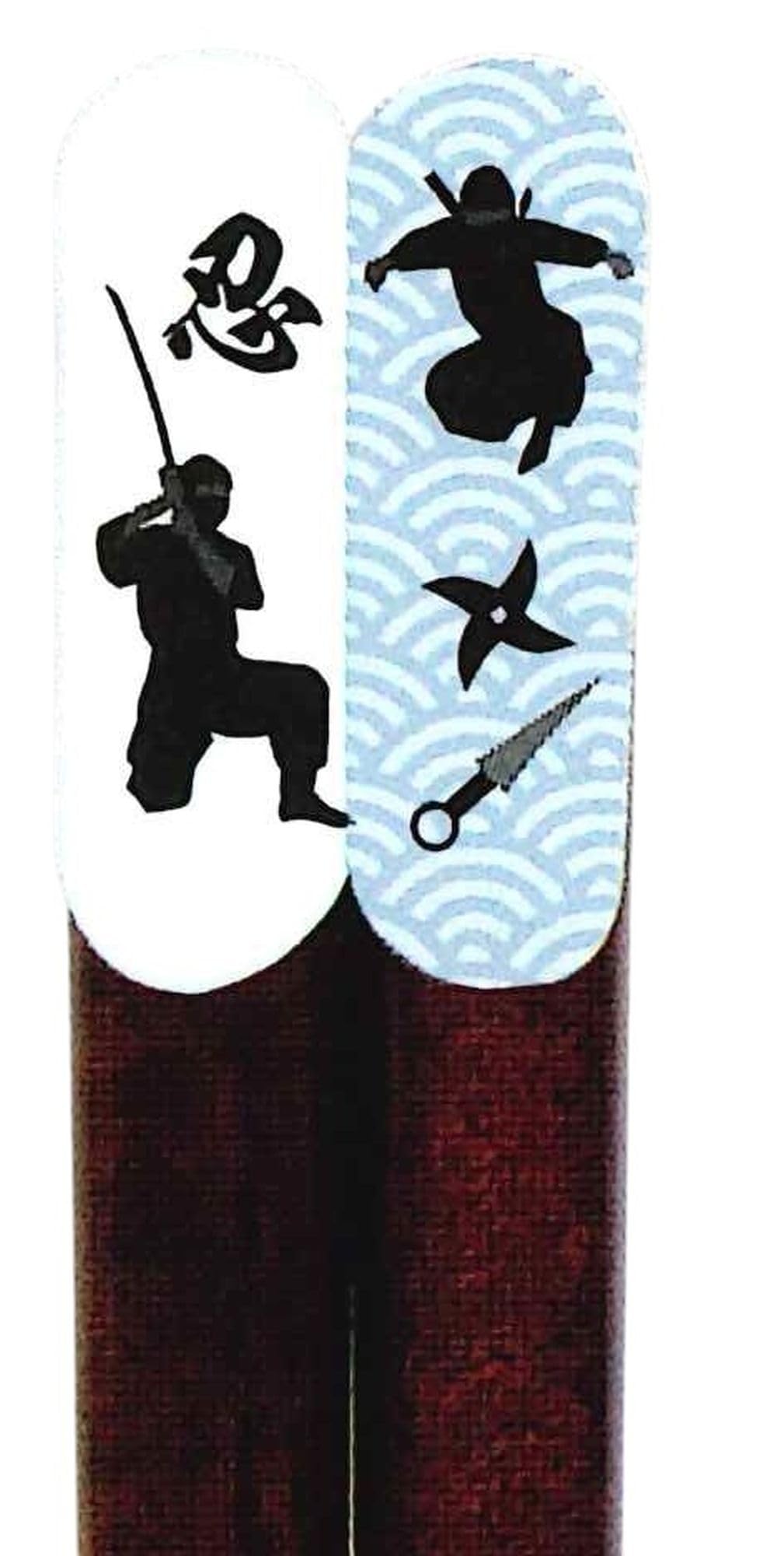 Tanaka Chopsticks Shop Japan Ninja No. 610085 Chopsticks, Brown, 9.1 inches (23 cm)