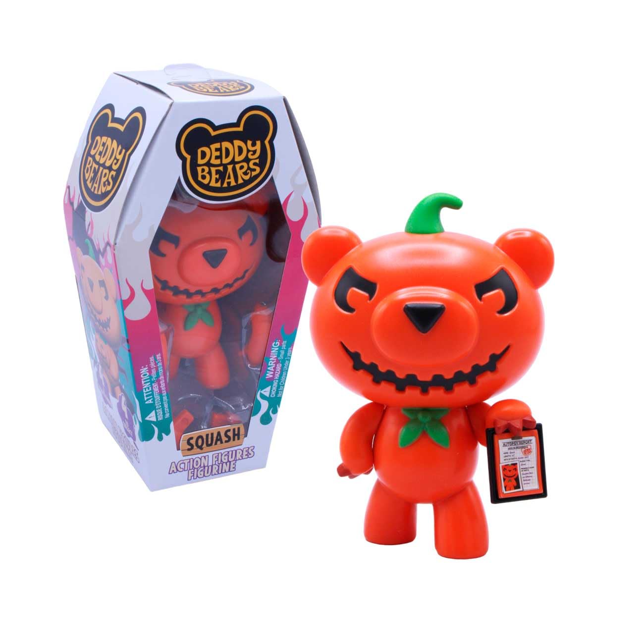 Just Toys LLC Deddy Bears Series 1 Squash – 4" Buildable & Customizable Action Figure