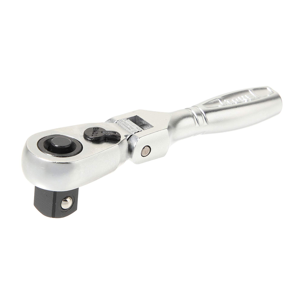 TONE Short Ratchet Handle Compact Flex Head (Socket Hold Type) RH3FCHS 3/8" Inch Drive