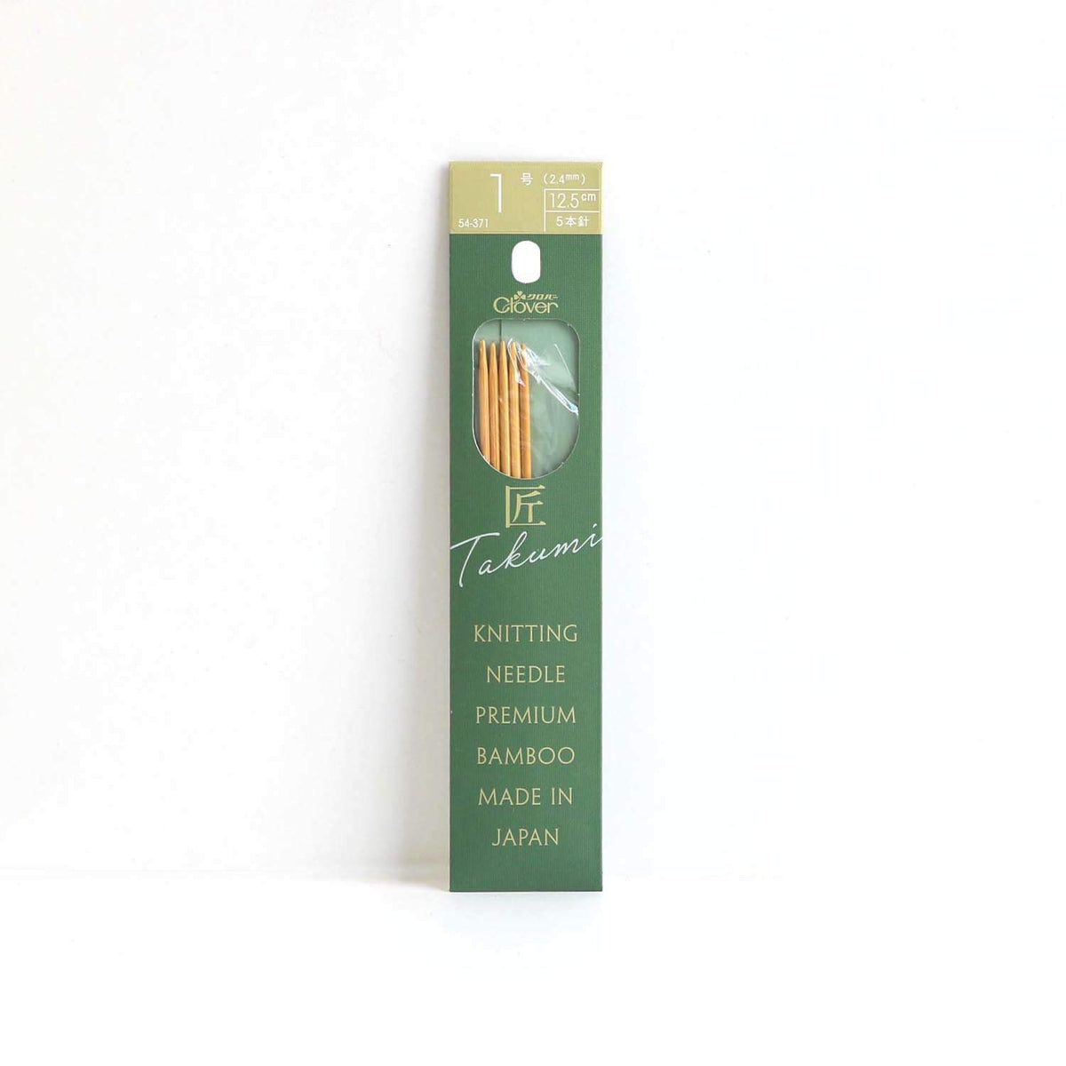 Clover CL54-371 Takumi Needle No. 1, 5 Needles, 4.9 inches (12.5 cm)