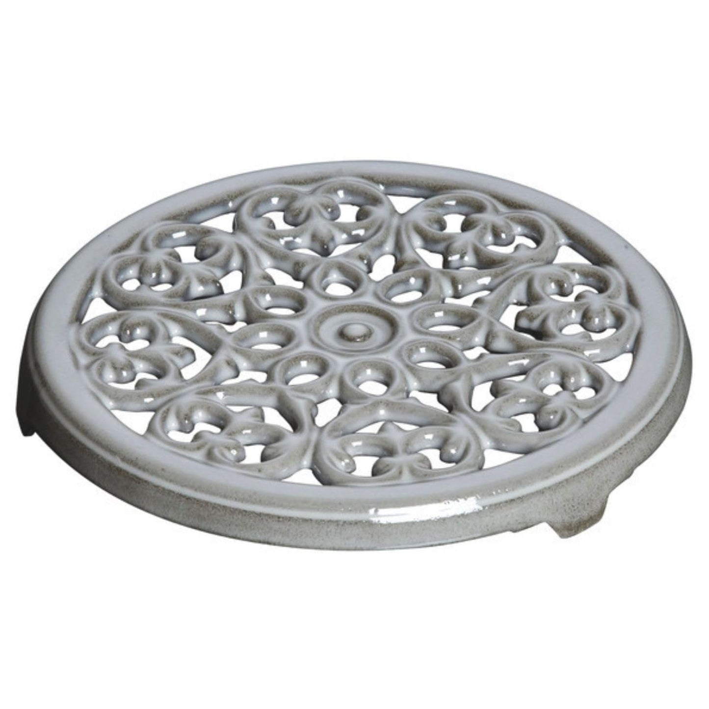 Staub 40509-608 Lily Trivet, Gray, 9.1 inches (23 cm), Pot Mat, Accessory