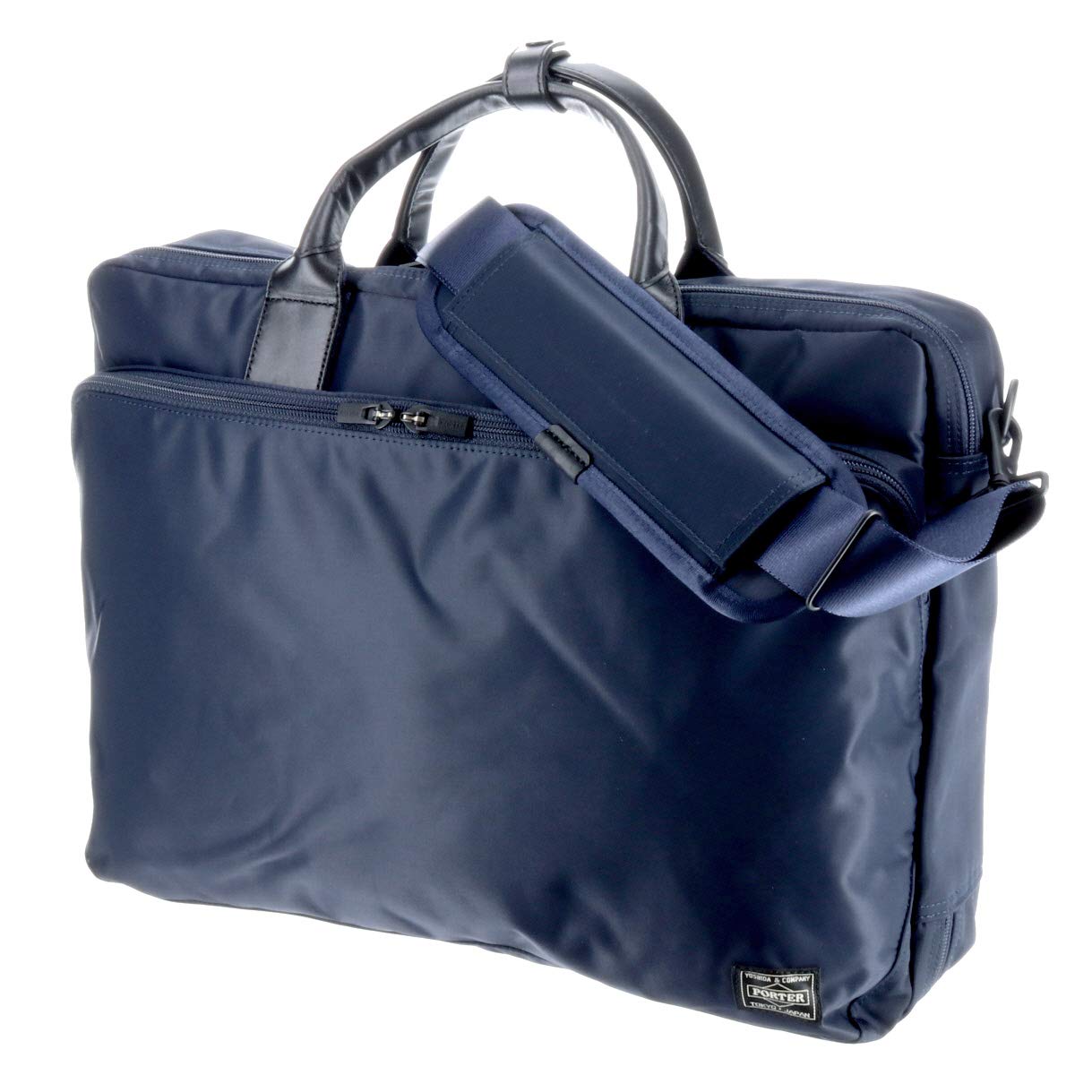 PORTER 3-way Briefcase Shoulder Bag Rucksack [TIME/TIME] - blue -