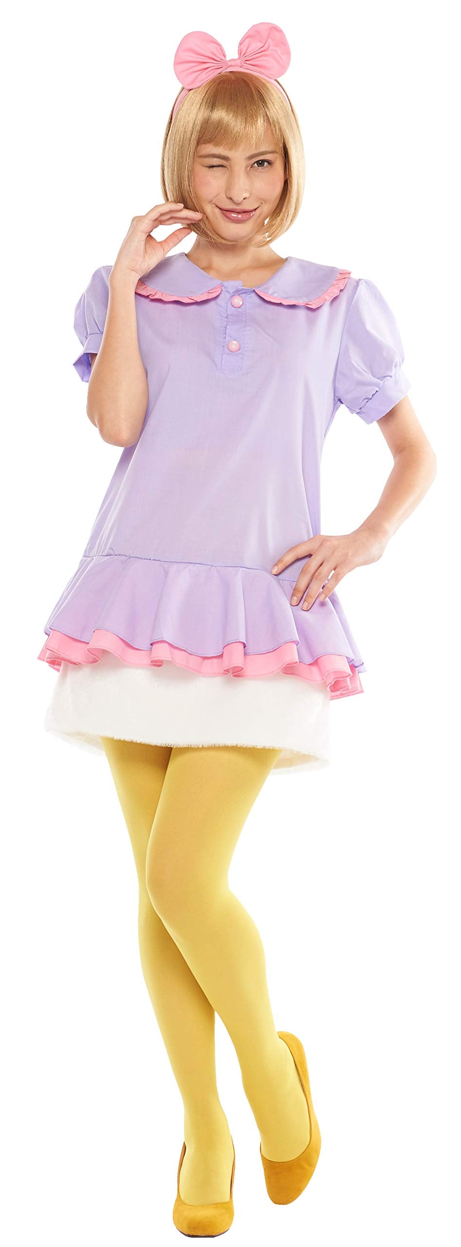 Rubie's Costume Disney Daisy Duck Purple Costume -Teen/Women's Standard Size