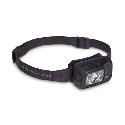 BLACK DIAMOND Storm 500-R Headlamp, Rechargeable, Dimmable, Bright, Black