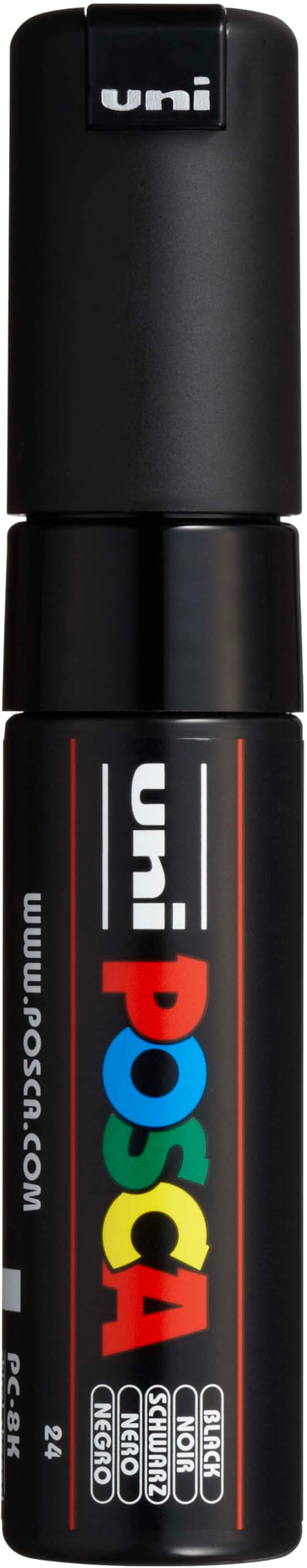 Posca Acrylic Paint Marker, PC-8K Broad tip, Black (PX148932000)