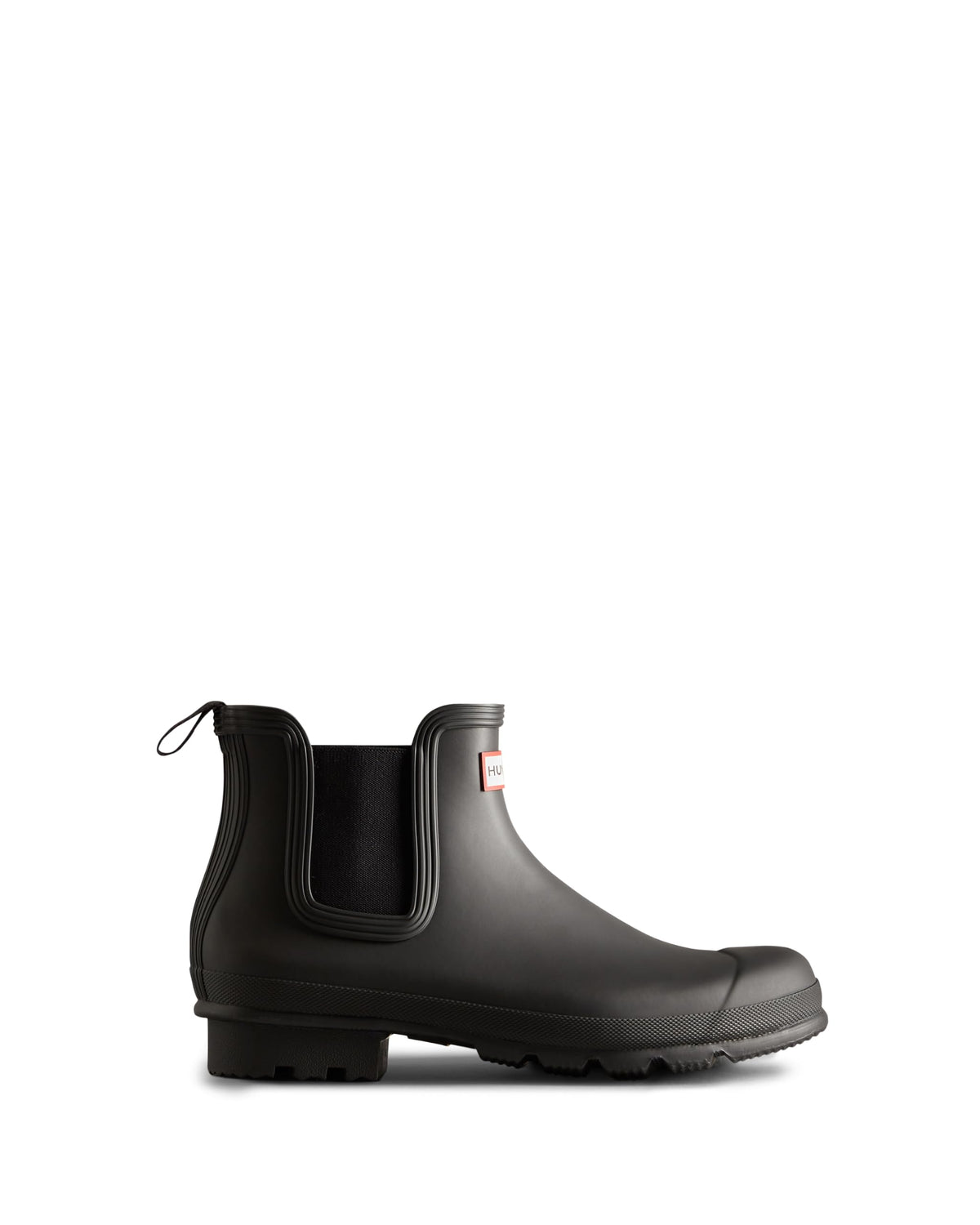 Hunter Men's Original Chelsea Rain Boot, Black, 8