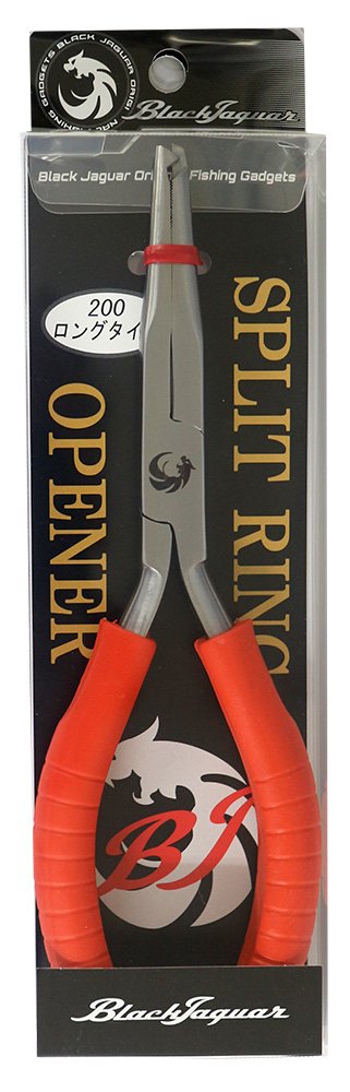 Uzaki Nisshin Ares Black Jaguar Split Ring Opener, Red