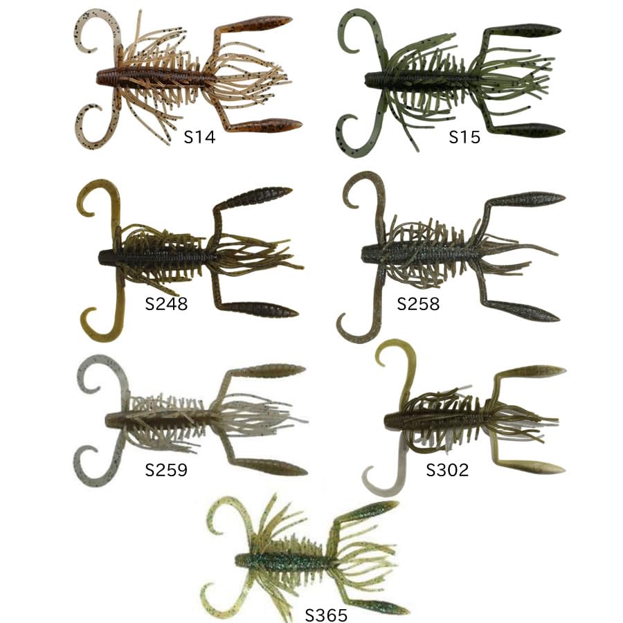Imakatsu #S-365 Hairly Hog, 3-Inch (Eco-Compatible)