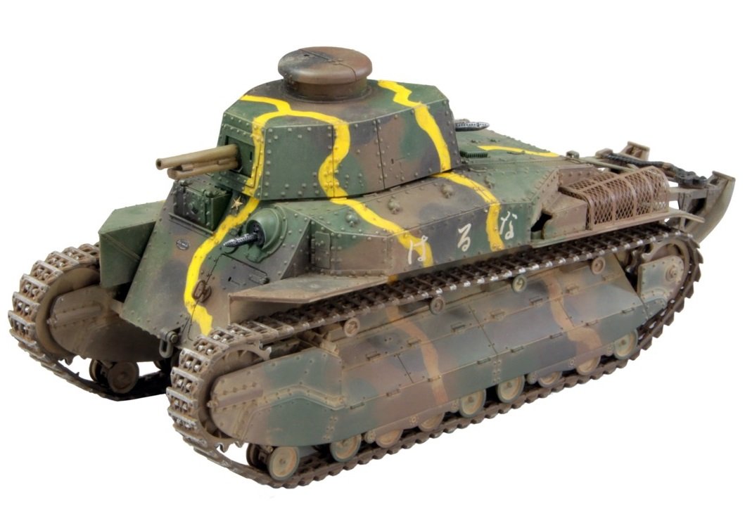 ƒine Мolds 1/35 Мilitary Ѕeries lmperial Аrmy eighty-nine expression in the tank shell type plastic model ƒM56