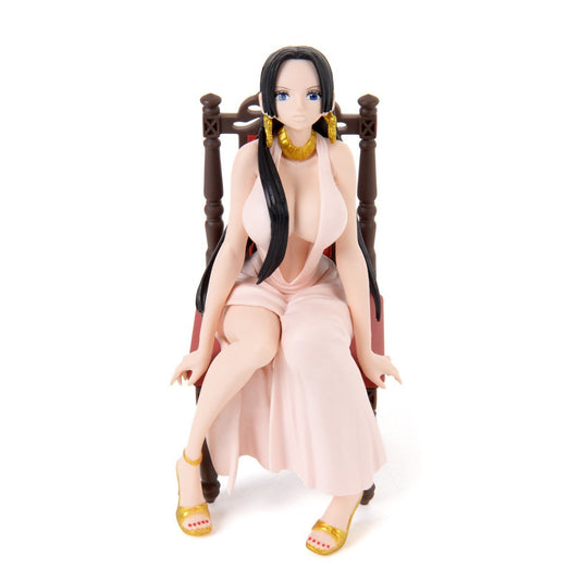 Banpresto One Piece Girly Girls Boa Hancock Action Figure (Pink Color Version)