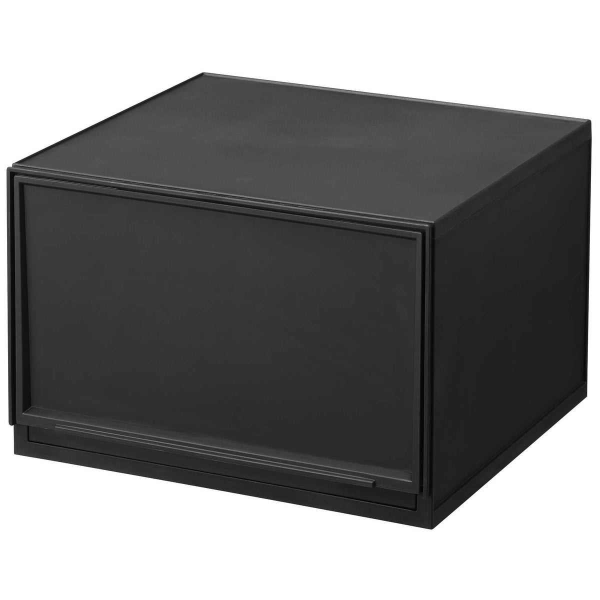 SANKA D2SC-LWBK Natura Module Case, LW Small Storage Drawers, Black, 14.8 x 14.0 x 9.8 inches (376 x 355 x 250 cm), Made in Japan